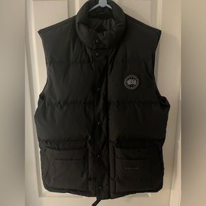 Black Canada Goose Freestyle Vest